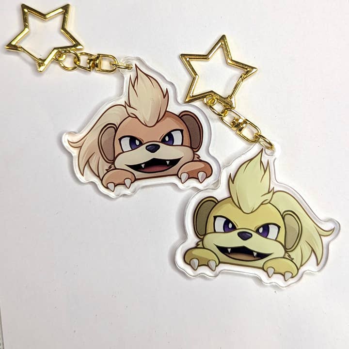 Winterra LLC – wholesale Nyckelring - Unisex – Growlithe 2 ”akryl nyckelring berlocker | Pokemon