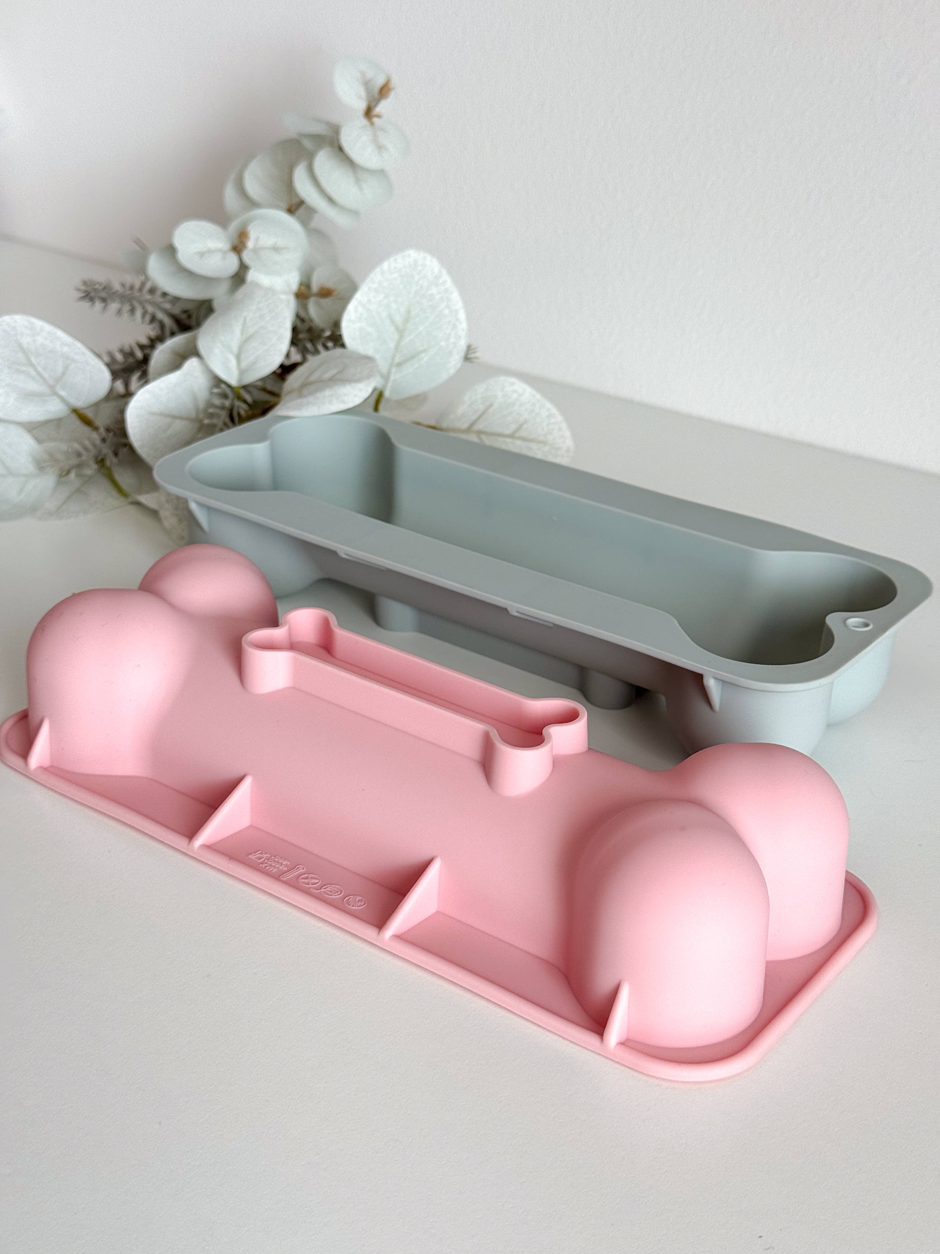 Doggotique - Wholesale Pet Treat Jar - Dog - XL Bone, dog cake mold, silicone mold for dog cakes0