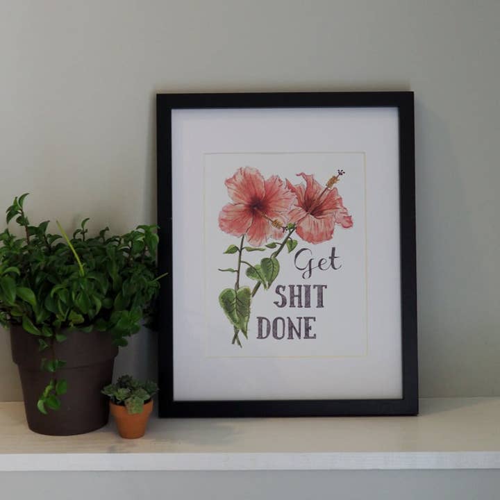 Wall Art Para Hacer Mierda para venta al por mayor de Naughty Florals