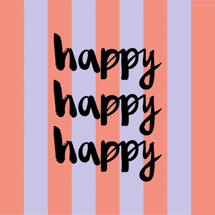 Formart Happy Napkin 33x33 for wholesale by ppd Paperproducts Design GmbH