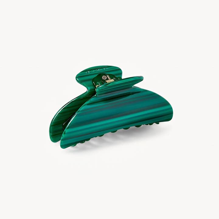 MACHETE - Wholesale Hair Clip - Women's - Midi Heirloom Claw in Malachite
