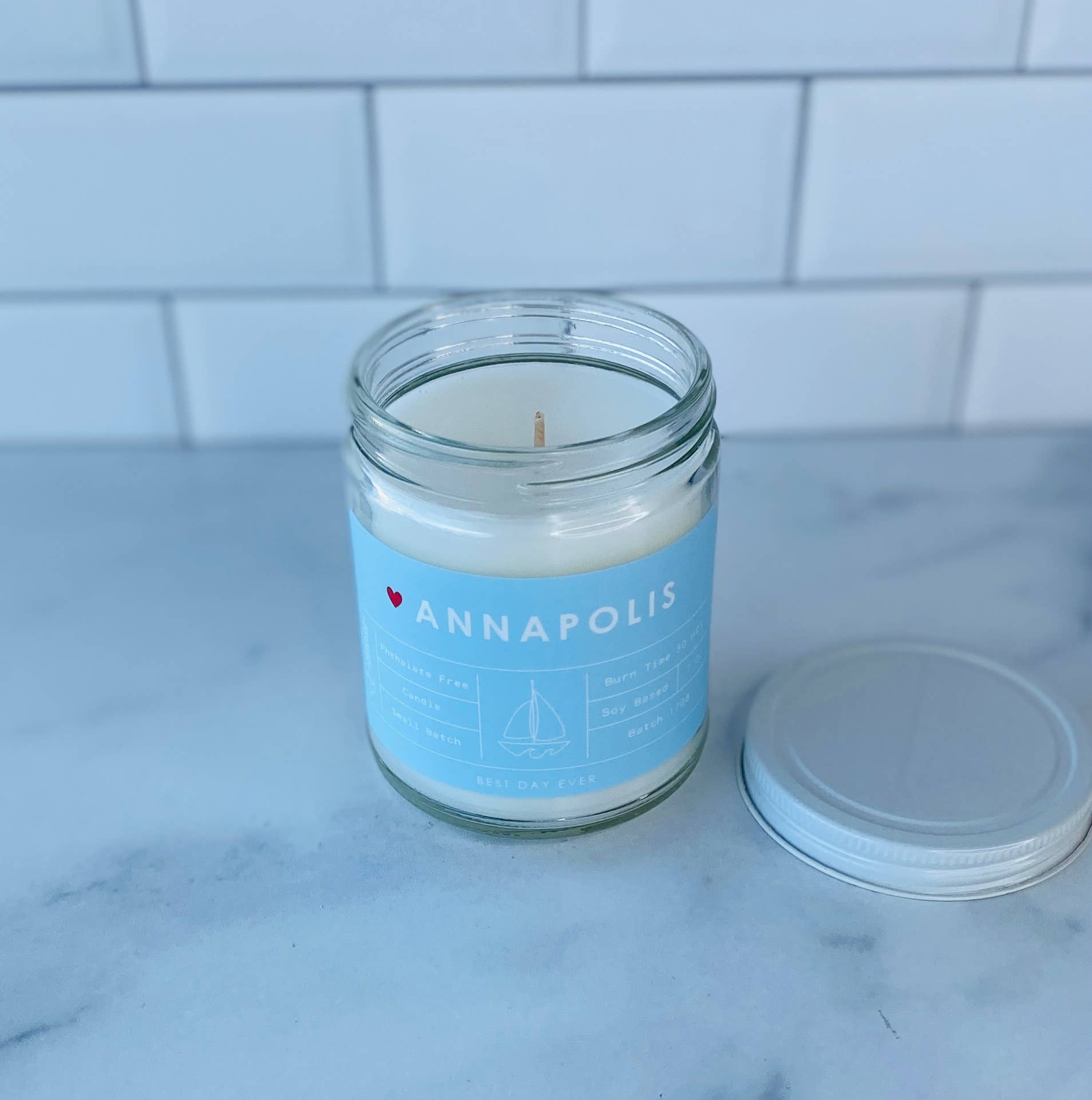 Rambling Caravan - Vente Bougie en bocal - Bougie Annapolis, MD7