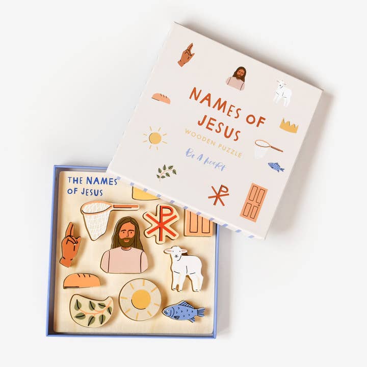 Be A Heart - Wholesale Puzzle - Kids - Jesus Wooden Puzzle