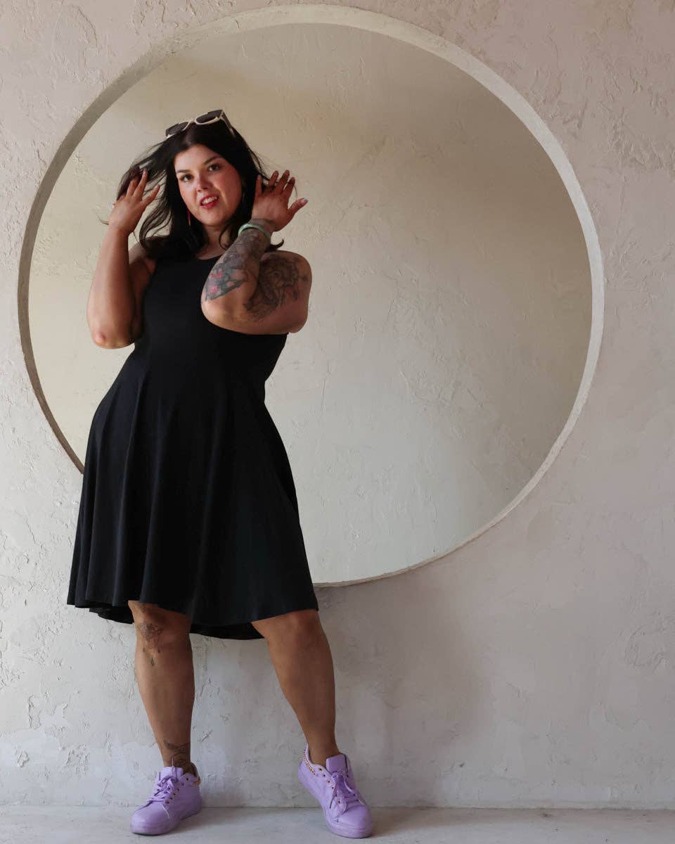 Wulfka - Wholesale Dress - Women's - Adria A-Line Dress2