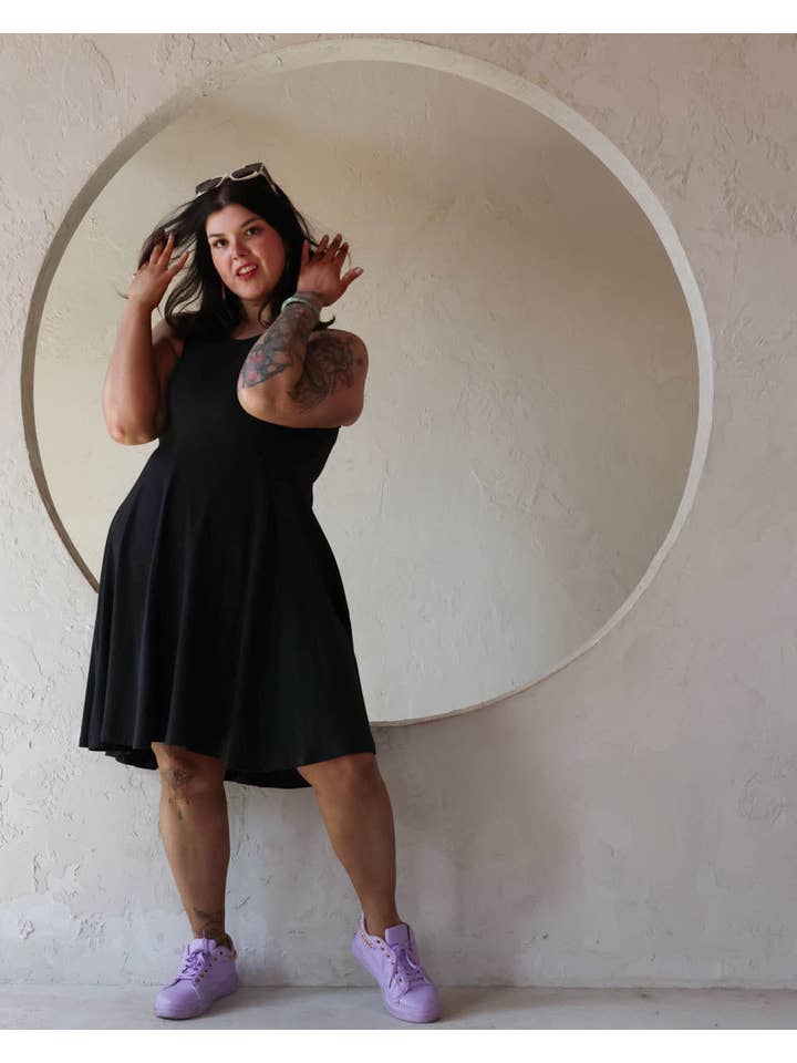 Wulfka - Wholesale Dress - Women's - Adria A-Line Dress2