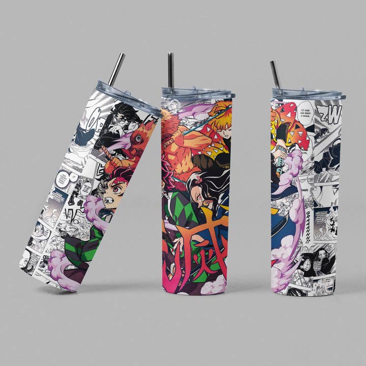 Demon Slayer Gang Anime Manga Inspired Tumbler for wholesale by The Geek Boutique