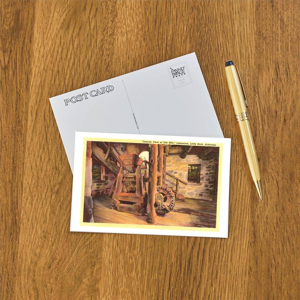Found Image Press - Vente Cartes postales - Carte postale AR-38 Vieux Moulin, Lakewood1