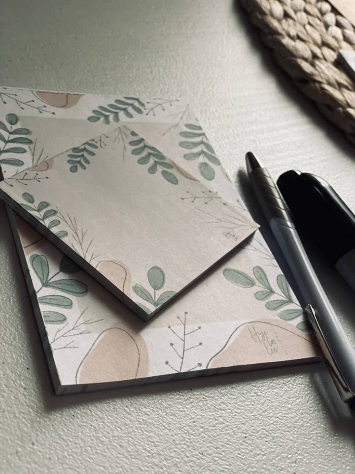 4x6" Notepad for wholesale by Hye In Lee Designs