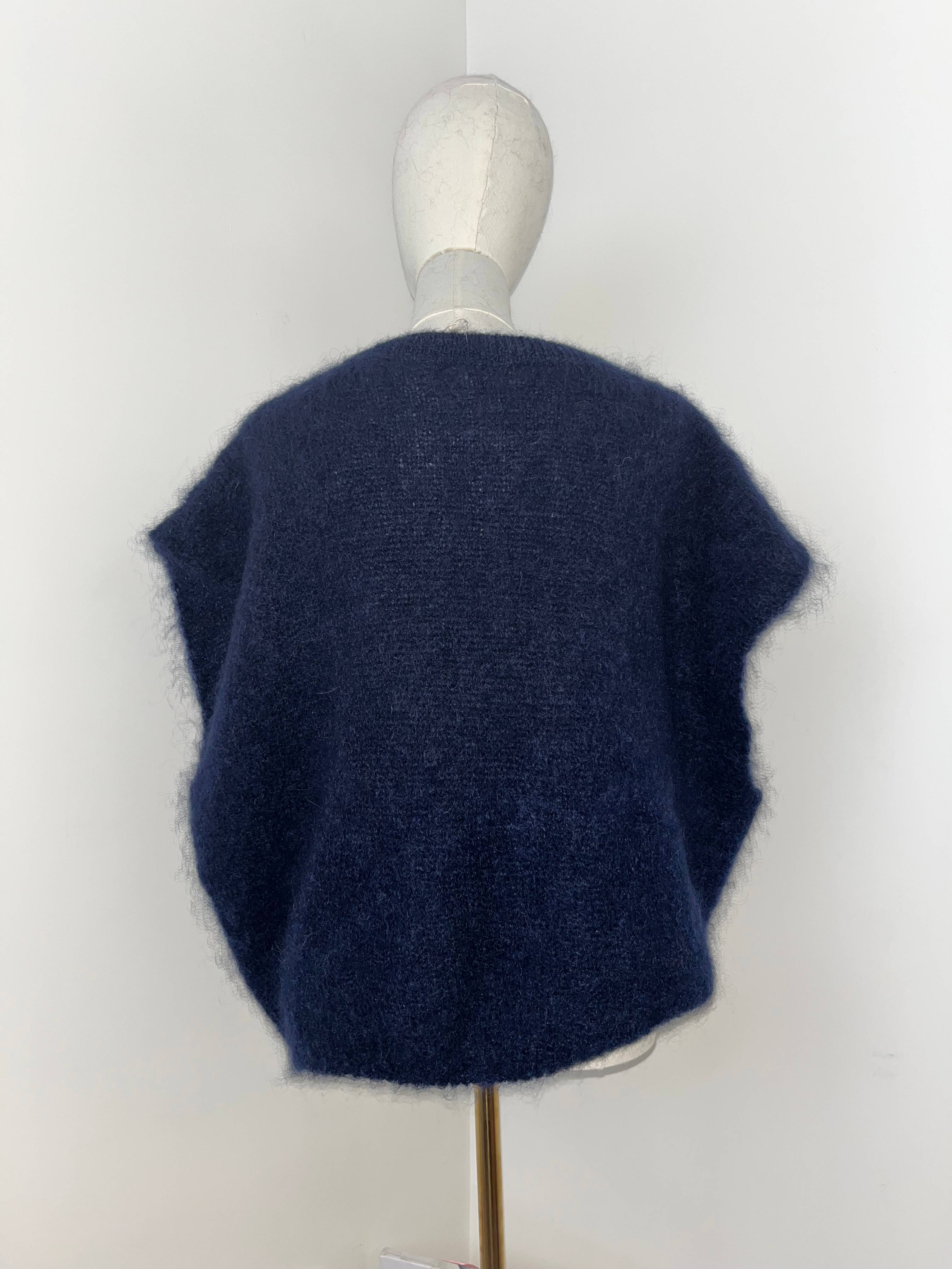 Orice - Vente Cardigan – femme - Gilet sans manche en maille 81% Kid mohair - Orice 10