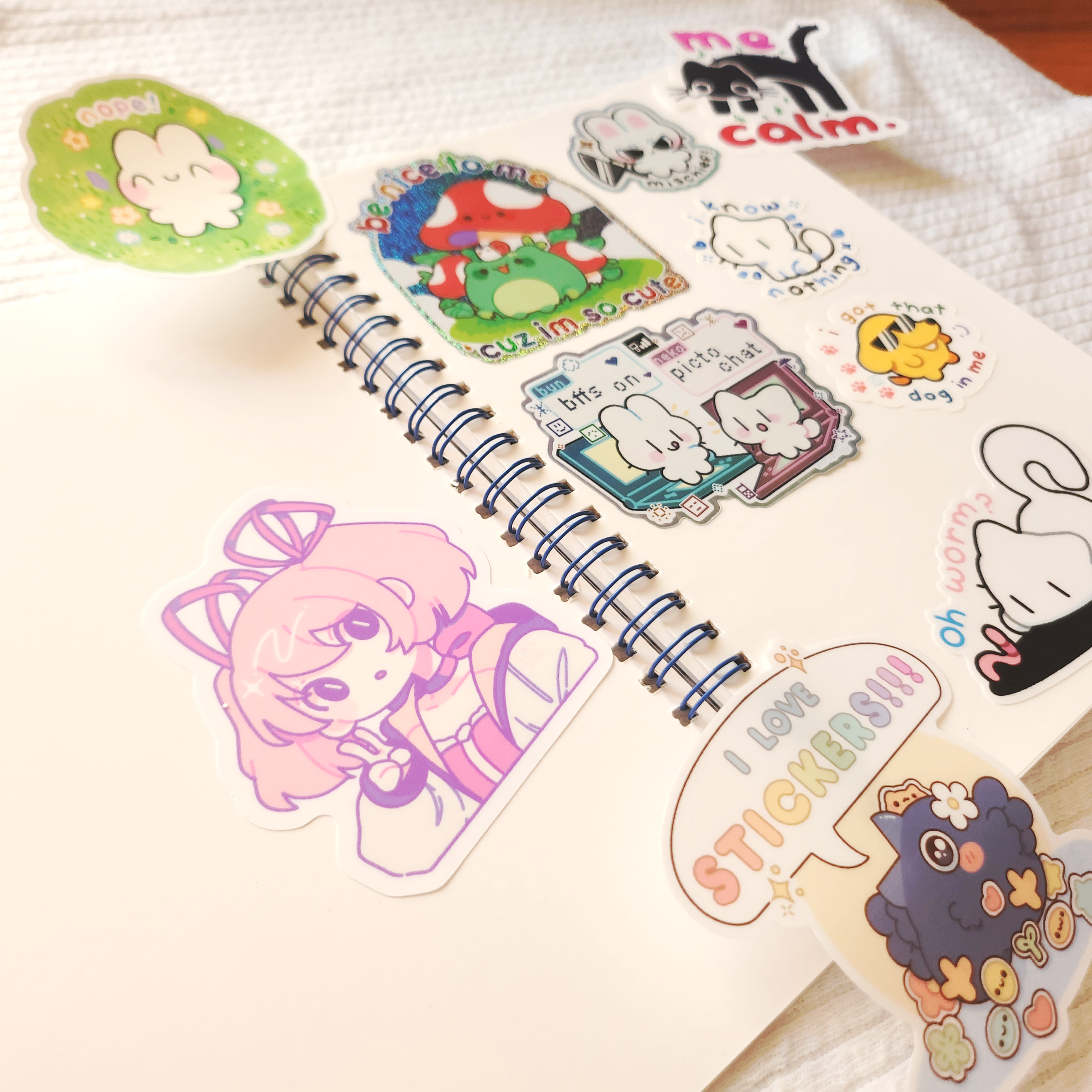 mirupiico - Wholesale Sticker - Sticker Raven Sticker A5 Collection Album2