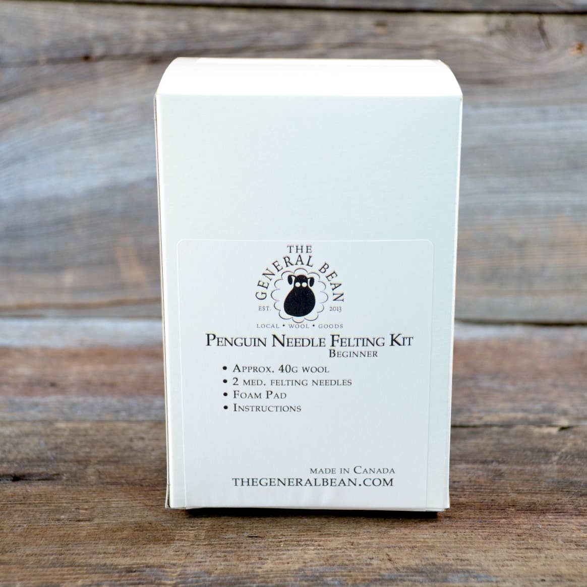The General Bean – Kit de costura artesanal por atacado – Kit de Feltragem com Agulha - Ornamento de Pinguim - Artesanato de Pássaro2