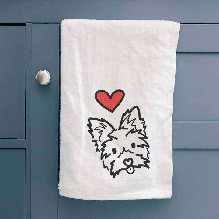 Love Always Yorkshire Terrier - Luna - Hand Towel for wholesale by Inkopious