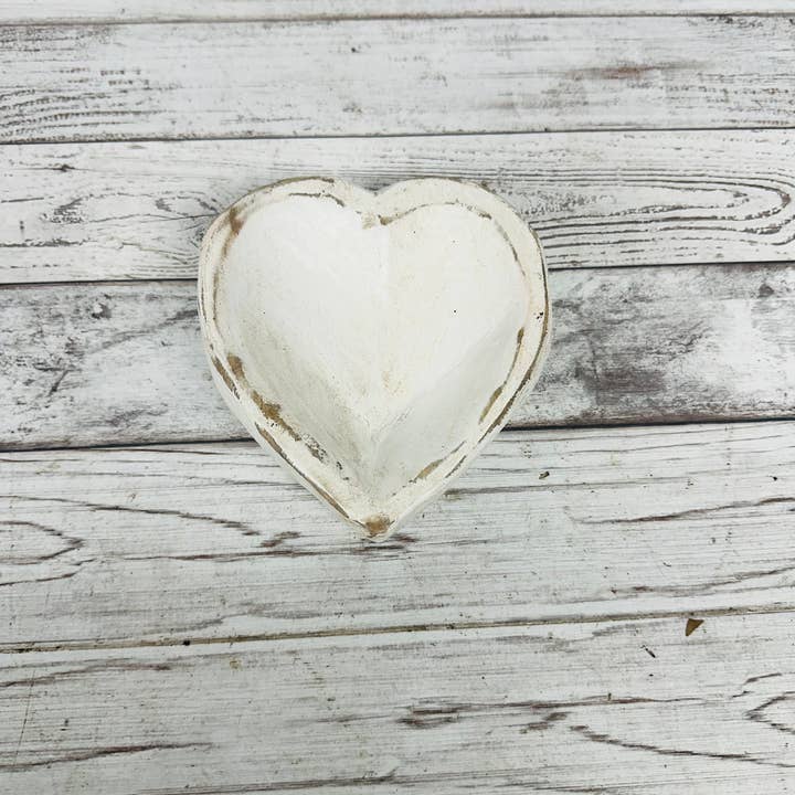 VALENTINA IMPORTS INC - Wholesale Candle Holder - Baby Heart Dough Bowl Candle Ready 5