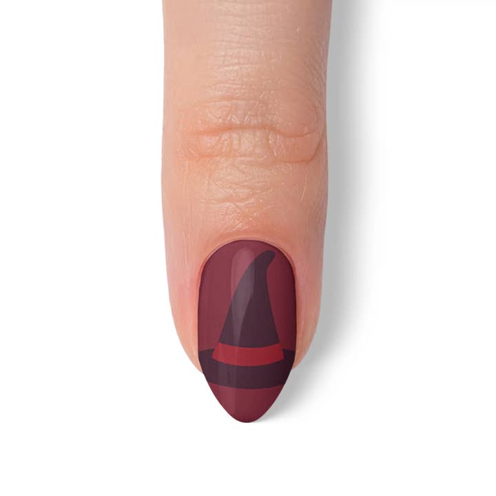 FYNE BODY - Wholesale Press-on/fake nails - Vampire Velvet Burgundy Halloween Press-On Nails83