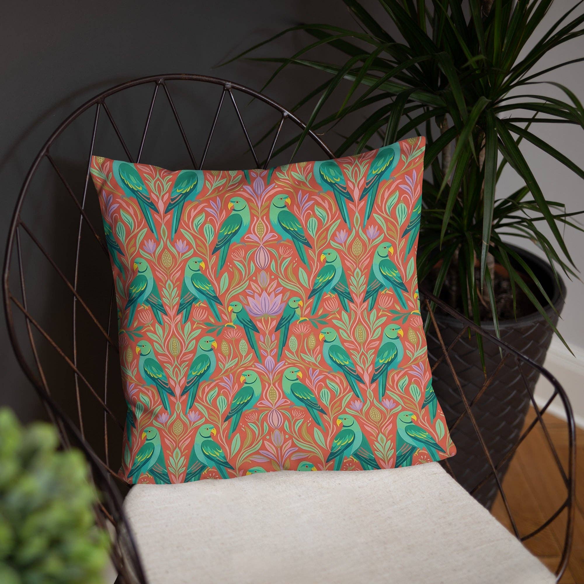 The Aquario Group - Wholesale Throw/Decorative Pillow - Botanical Work Basic Pillow10