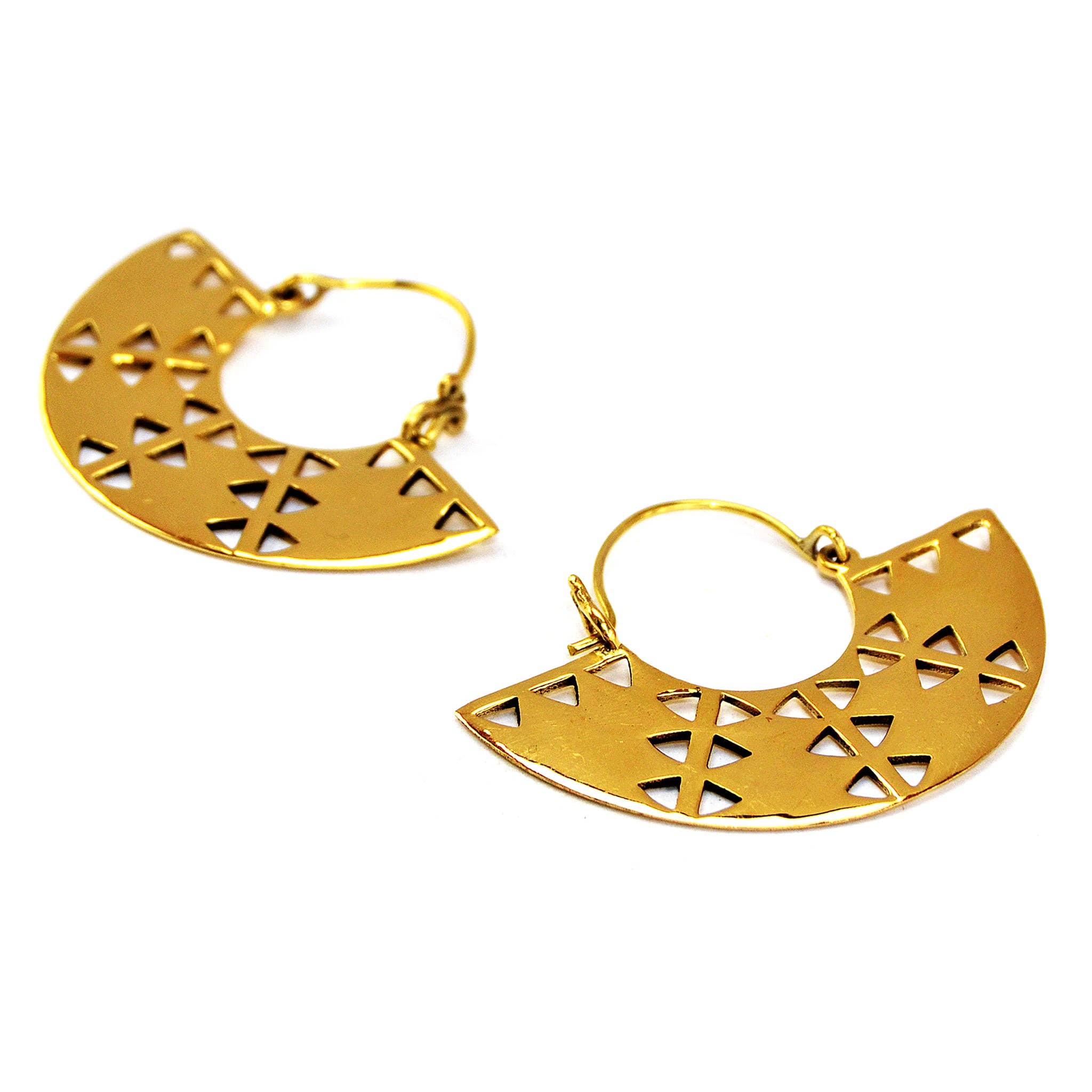 Gypsy Winds Bcn - Wholesale Hoop Earrings - Aztec Gold Earrings3