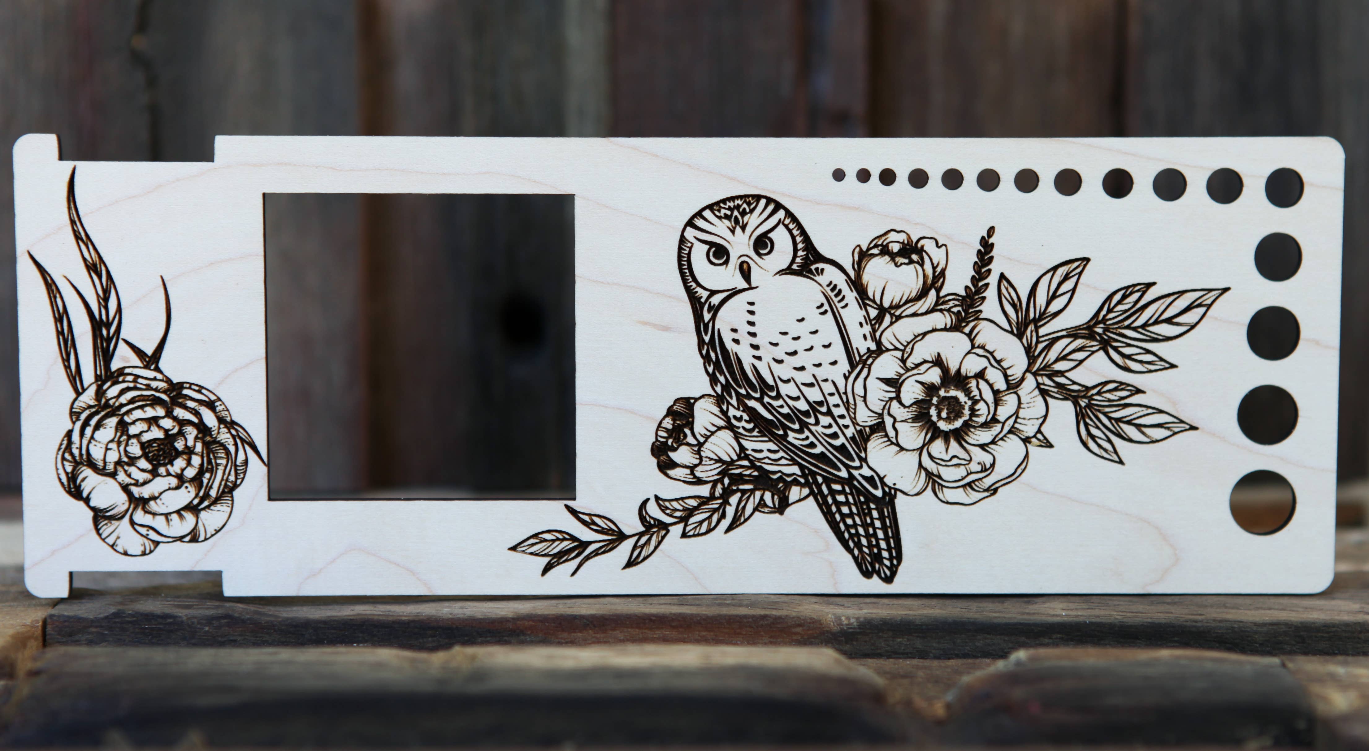 Sunrise Grove - Wholesale Knitting/Crochet Supplies - Owl: 2" Gauge Swatch, Ruler, Needle, Twist Angle, Yarn Gauge3