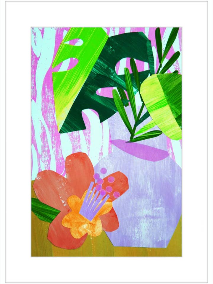 Nature morte tropicale II pour la vente par Gavalina