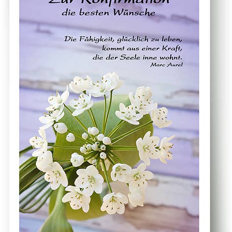 Konfirmation / Grußkarte / 339066 für den Großhandel von Yabué