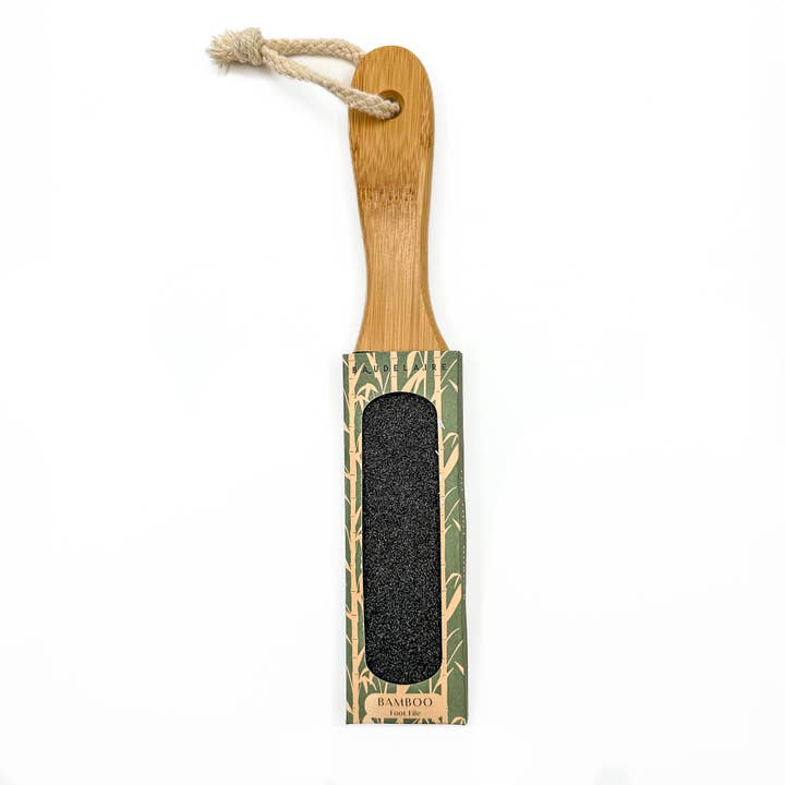 Baudelaire - Wholesale Foot Scrub/Polish - Bamboo 10" Foot File