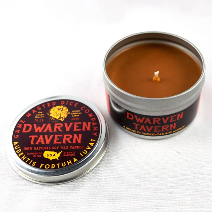 Game Master Dice - Wholesale Travel Candles - Dwarven Tavern Gaming Candle9