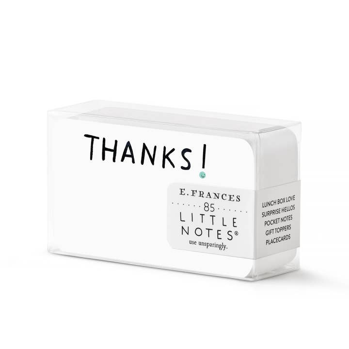 E. Frances Paper - Wholesale Stationery/Notecard Set - Thanks Little Notes®
