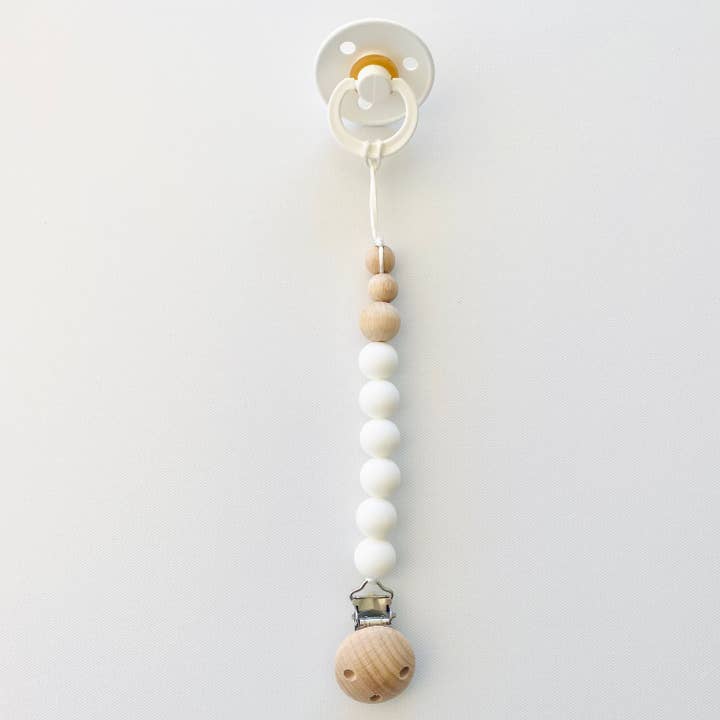 Cuddle Bug & Co - Wholesale Pacifier Clip - Baby - Mini & Me Luxe Dummy Chain Snowflake2