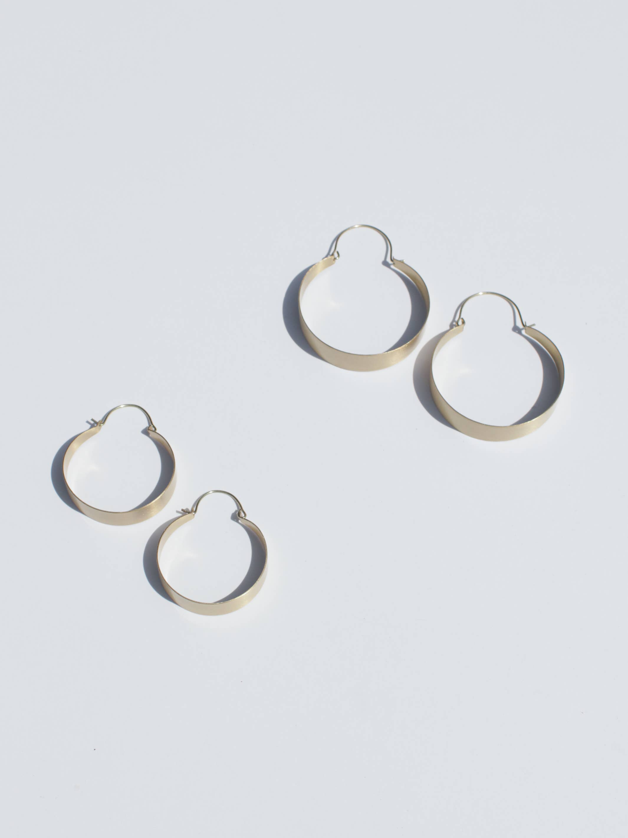 Rover & Kin - Wholesale Hoop Earrings - Brassy Statement Earrings8
