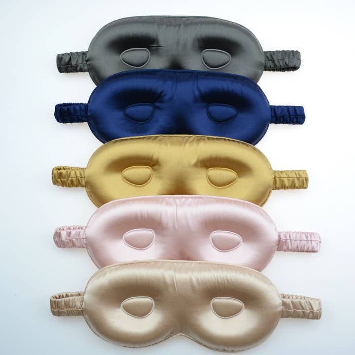 Cute Sass ™ – Engroshandel Søvn-/øjenmaske – 100 % morbærsilke 3D sovemaske til øjnene | 22 momme | Langfibre