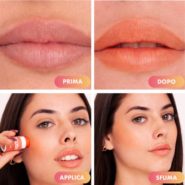 Enooso - Wholesale Lipstick - Blush Lips and Cheeks - Sweet Peach4