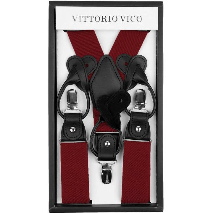 Dubal Brothers - Wholesale Suspenders - Men's - Vittorio Farina Men's Vibrant Colorful Convertible Suspender by Classy Cufflinks38