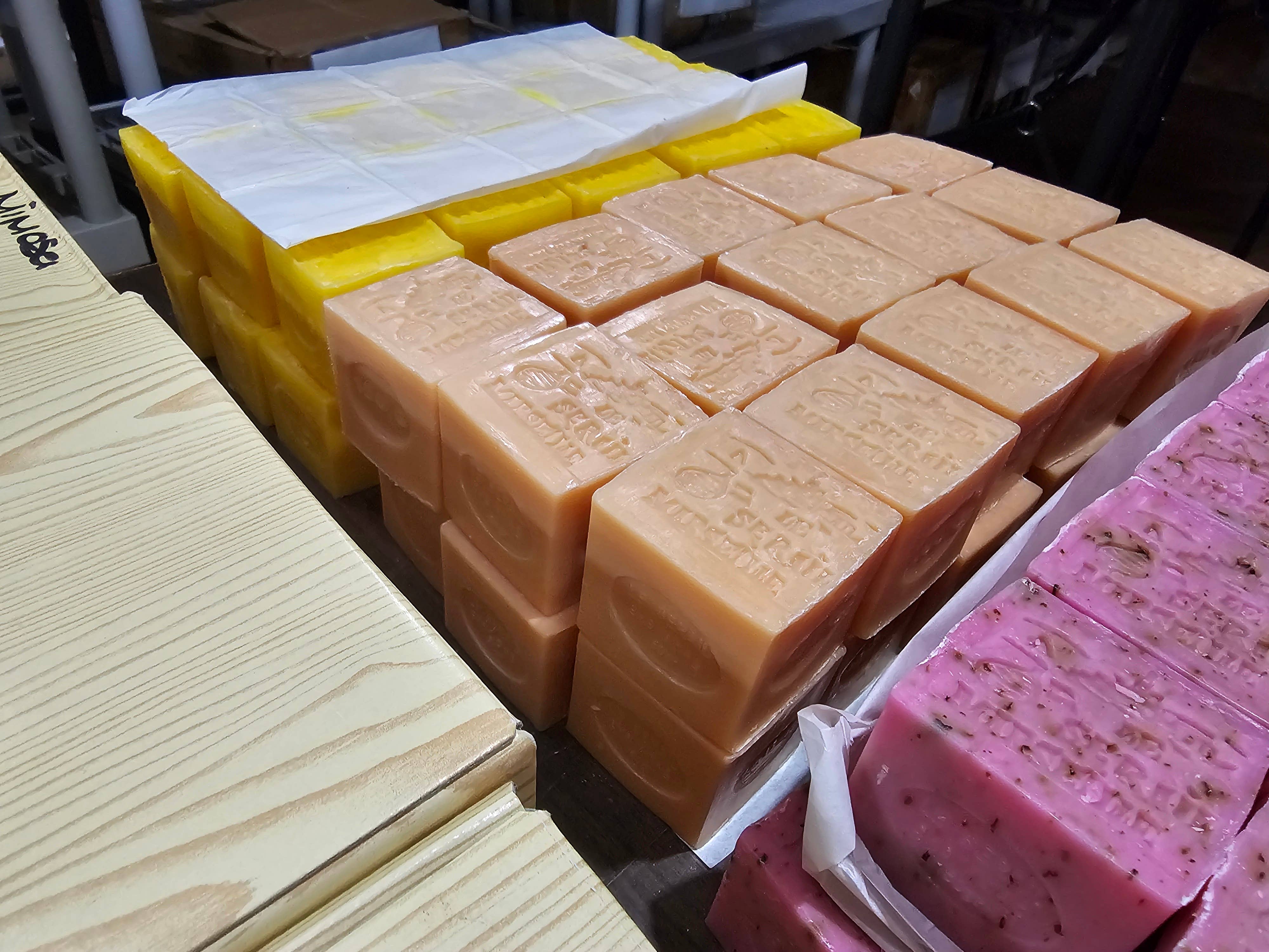 La Belle France - Wholesale Bar Soap - Marseille Cube Soaps Assorted Scents Natural and Pretty 150g6