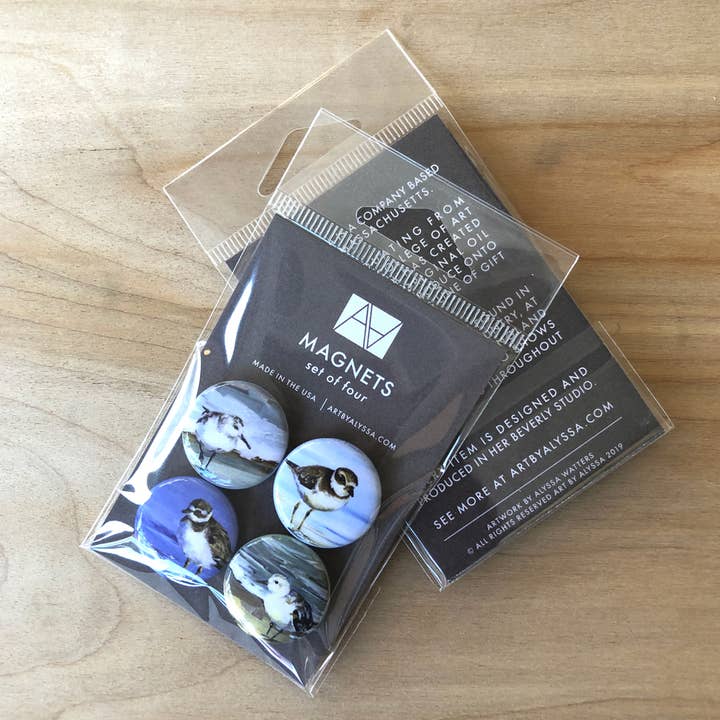 Art by Alyssa - Wholesale Magnet - Shorebirds Magnet Set1