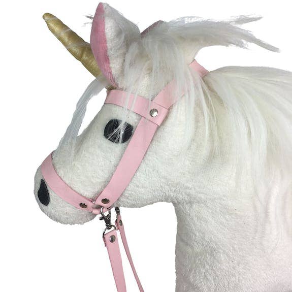 Pat & Patty - Wholesale Stuffed/Plush Toy - Kids & Baby - Organic eco children's hobby horse “Unicorn”/STEIN-7003