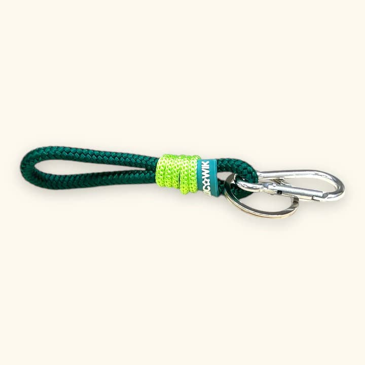 NAUTICAL KEYCHAIN (S) HUNTER GREEN for wholesale by Cucawik