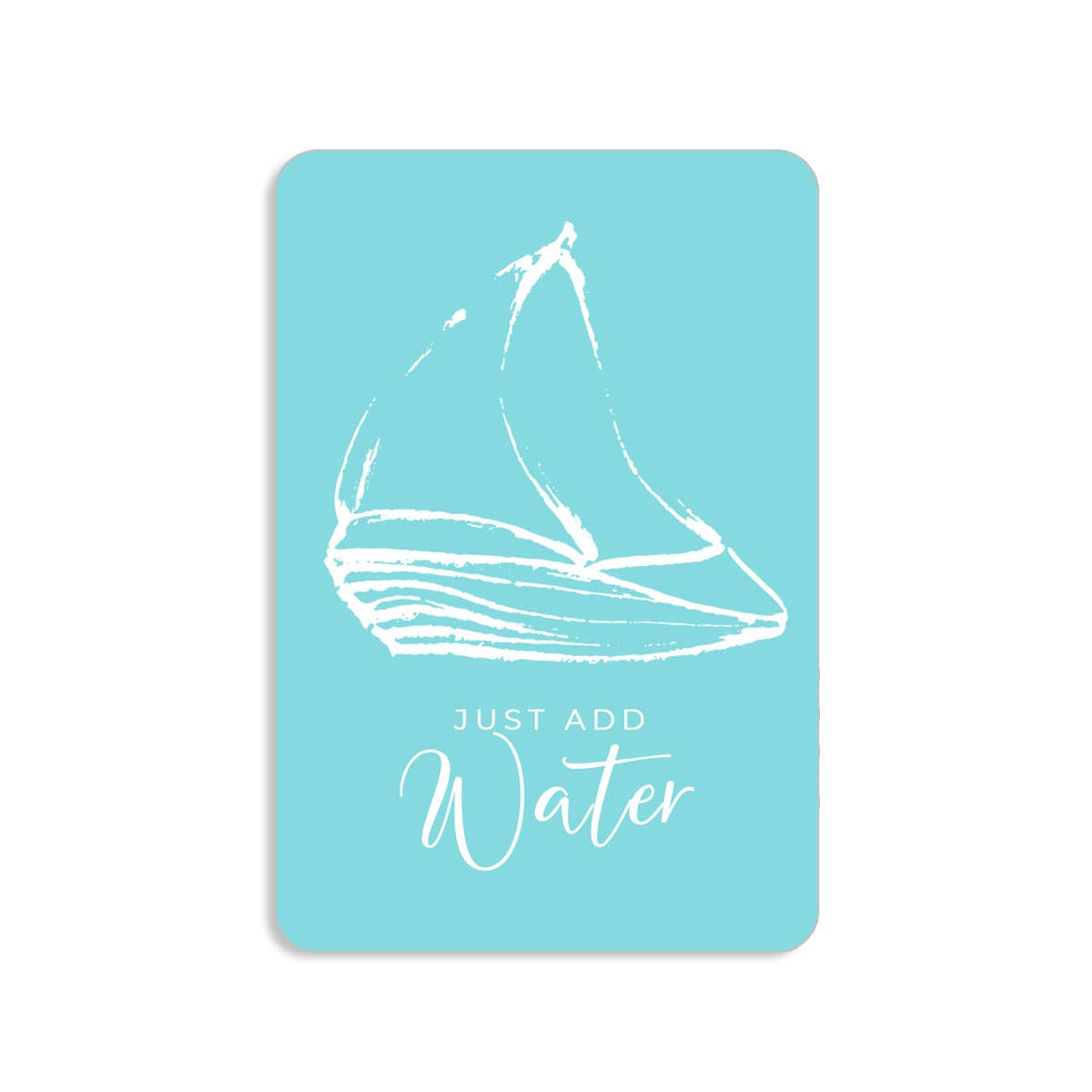 Viv&Lou - Vente Colliers à pendentif - Carte-souvenir Just Add Water2