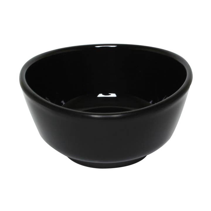 Svart 11 Oz 4 1/2" X 2 1/4" Skål, Melamin, 12 st för wholesale av KT Supply