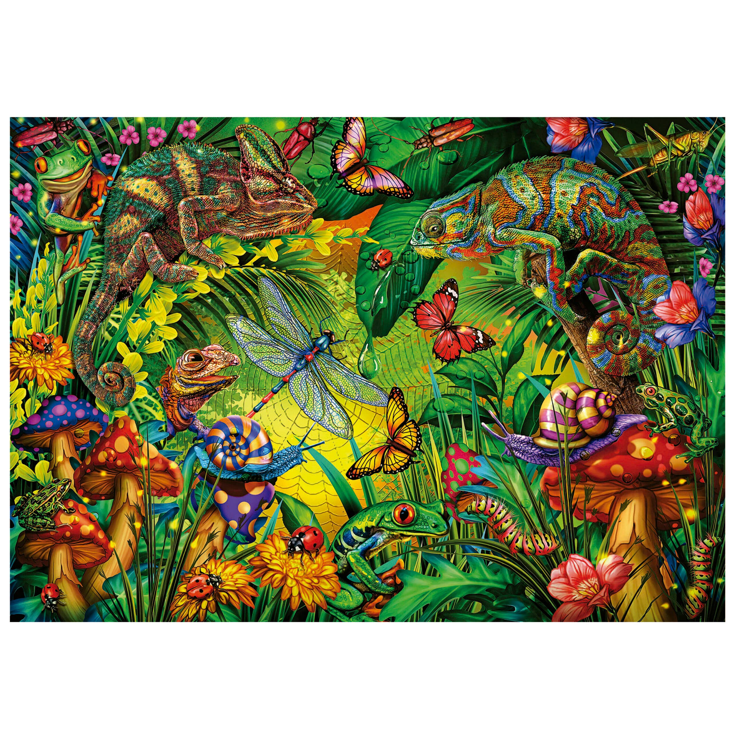 Hobby-lines – wholesale Puzzle – Adult – Colourful Forest 500pc Puzzle | ED195512