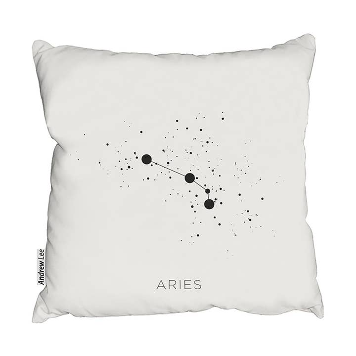 Constellation d'étoiles zodiaque bélier (coussin d'extérieur) pour la vente par Benjamin Tate Design