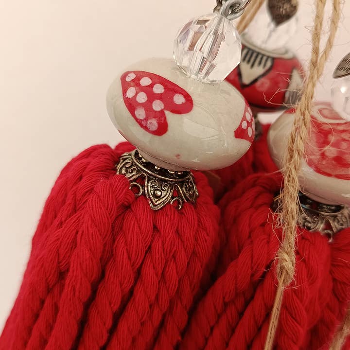 Red Earth Collection Red Threads Tierra Colorada - Decorative Boho Tassel for Curtains, Doors for wholesale on Faire30