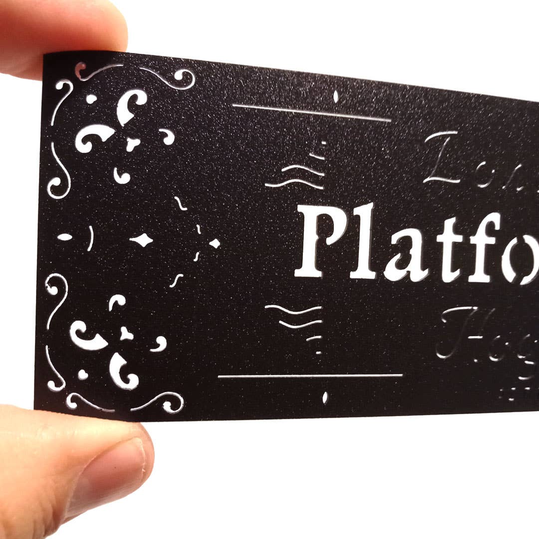 Perro Feo Workshop - Wholesale Bookmark - Harry Potter Ticket to Hogwarts Laser-Cut Bookmark5