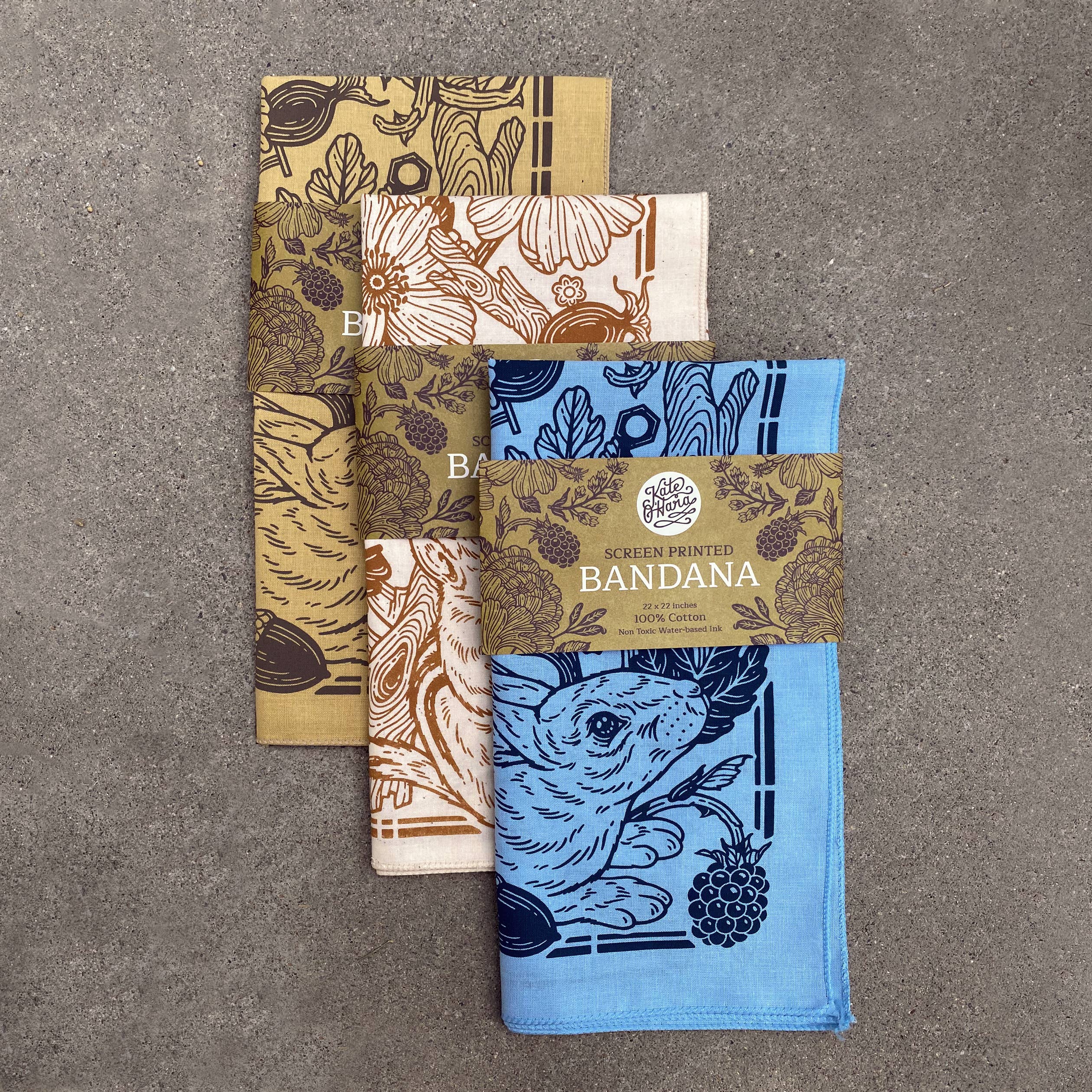 Kate O'Hara - Wholesale Bandana - Women's - Thicket Bandana – Russet9