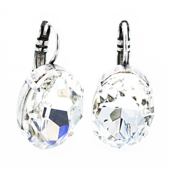 Basics earring 19 - elegant oval earring for wholesale by Sergio Engel jewellery