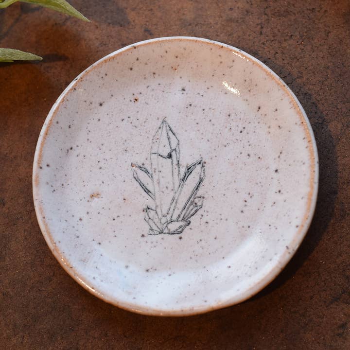 Mini assiette - Crystal pour la vente par Mud & Maker
