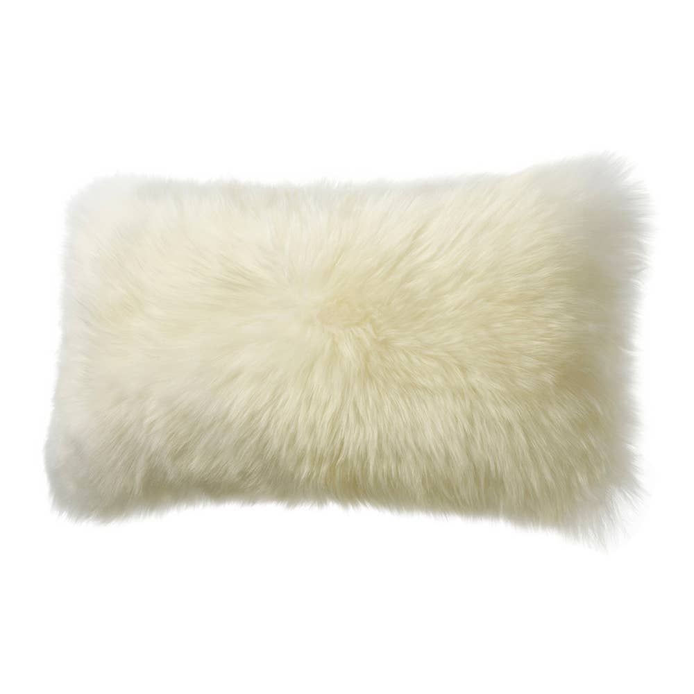 Fibre by Auskin USA - Wholesale Throw/Decorative Pillow - Long Wool Sheepskin Lumbar Pillow7