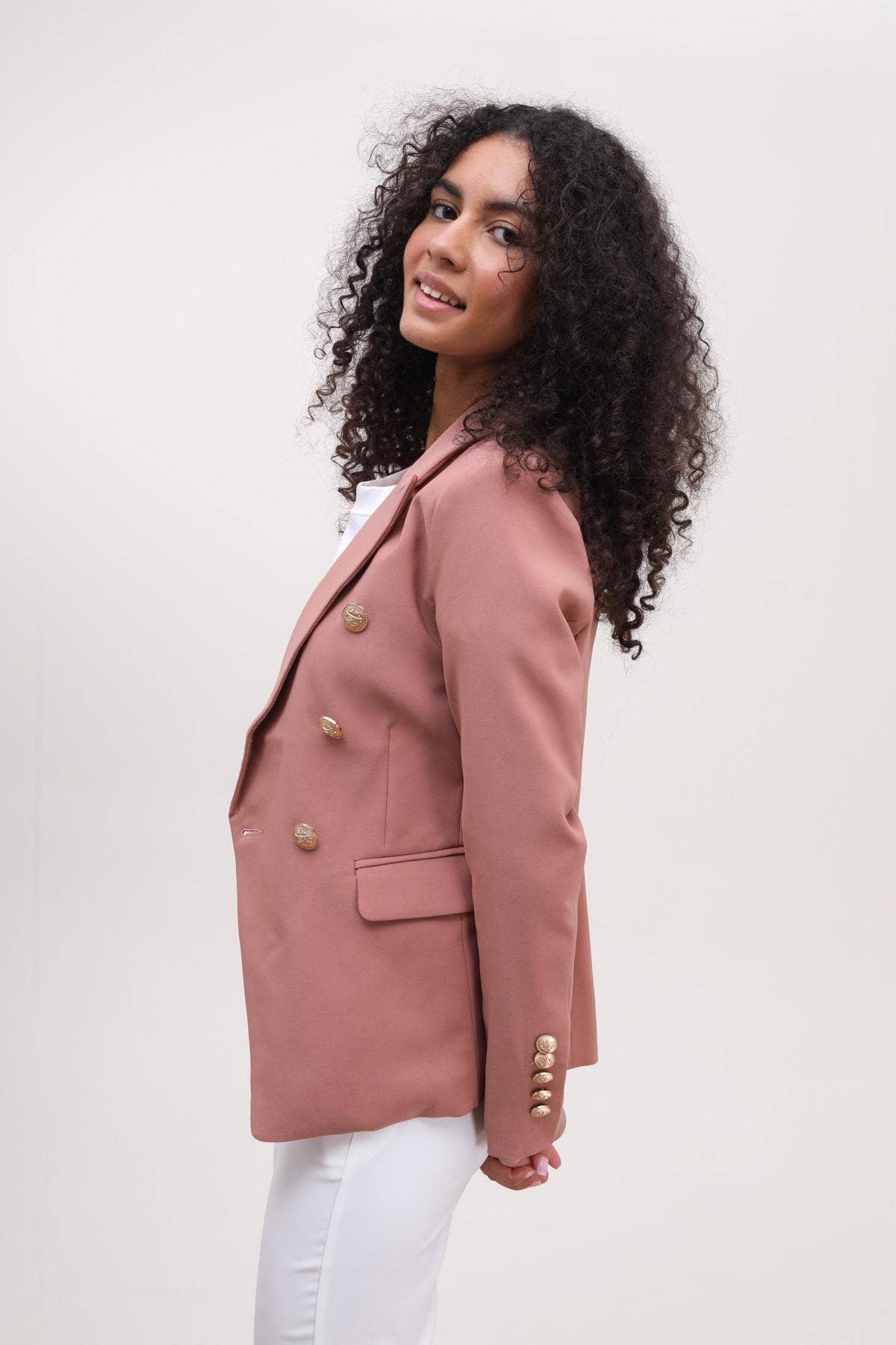 LULUMARY – Engroshandel Jakke - Dame – Dobbeltknapjakke V1951