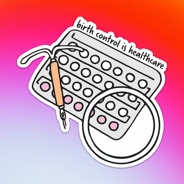 Aufkleber „Geburtenkontrolle ist Gesundheit“ für den Großhandel von DesignwithMurial