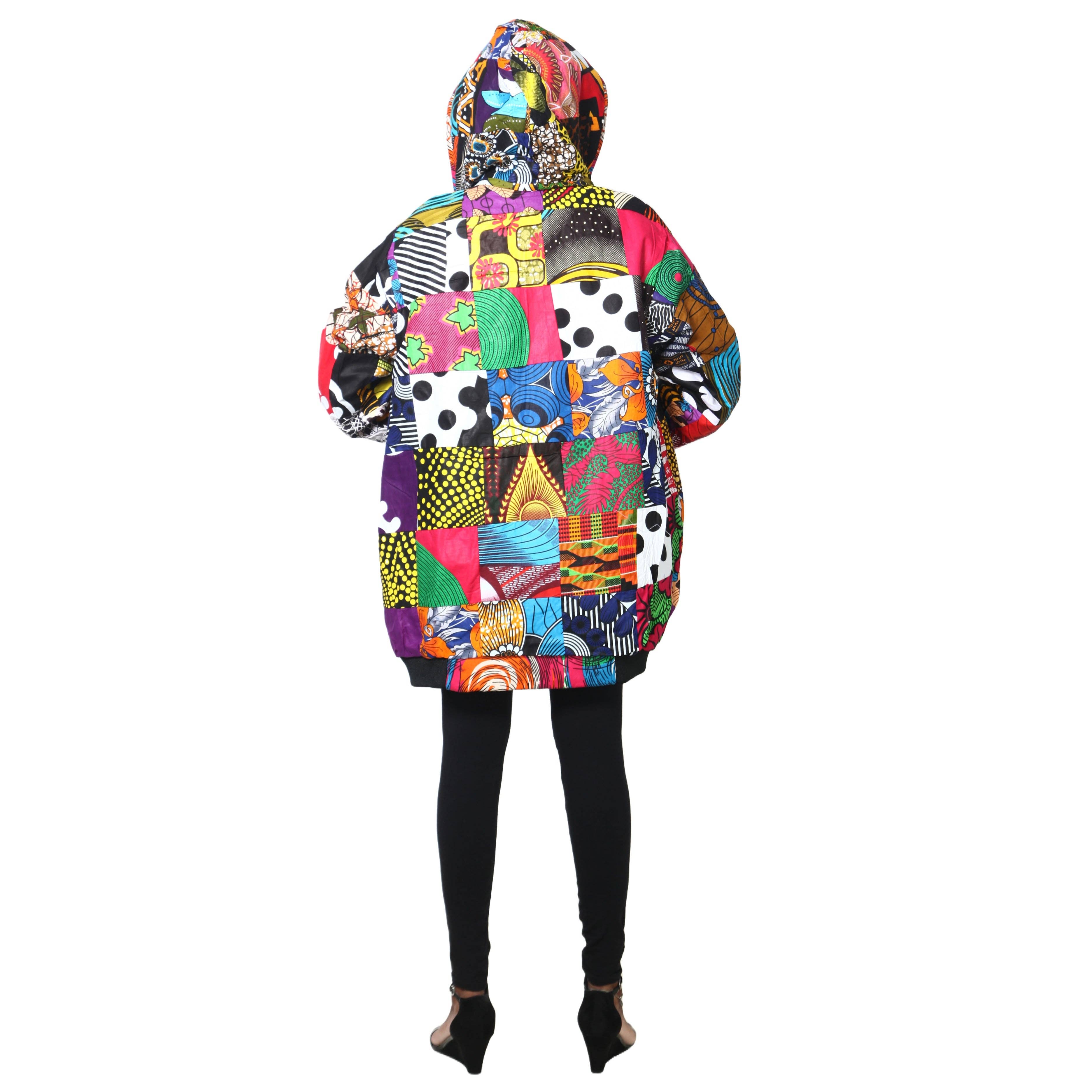 African Stars - Wholesale Retailer Display - Apparel - Unisex Reversible Jacket -- FI-2722