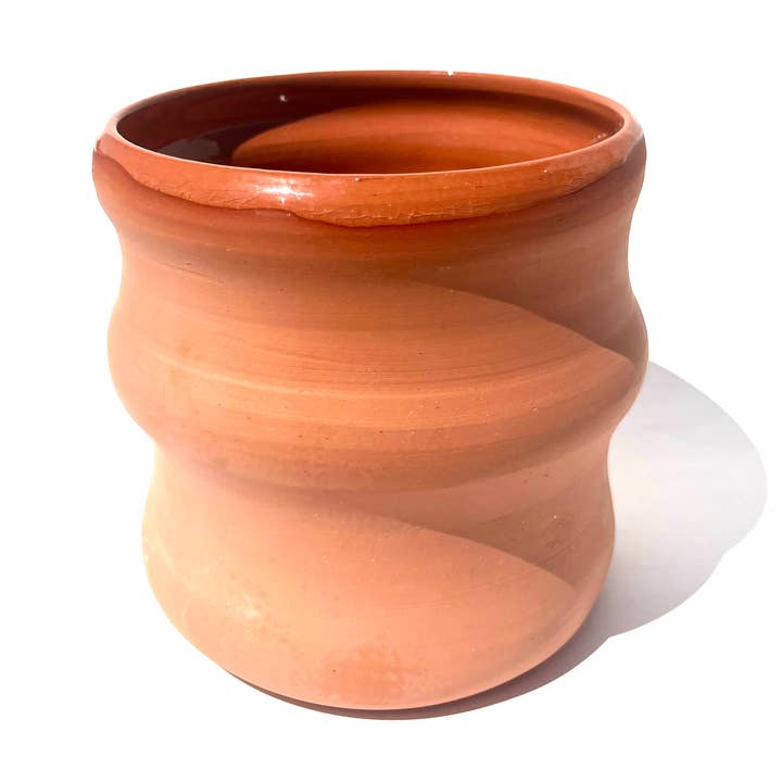 Maceta ondulada de terracota para venta al por mayor de Ninth House Goods
