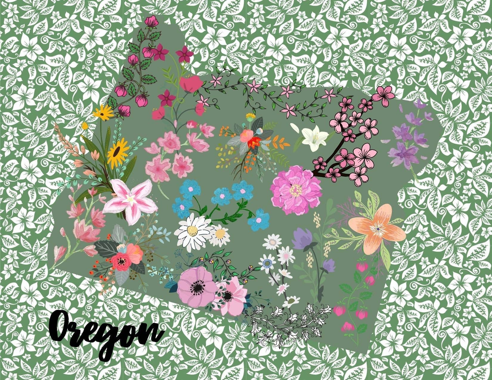 Piles of Postcards - Wholesale Postcard - Oregon State Flower Collectible Mixed Medium Postcard0